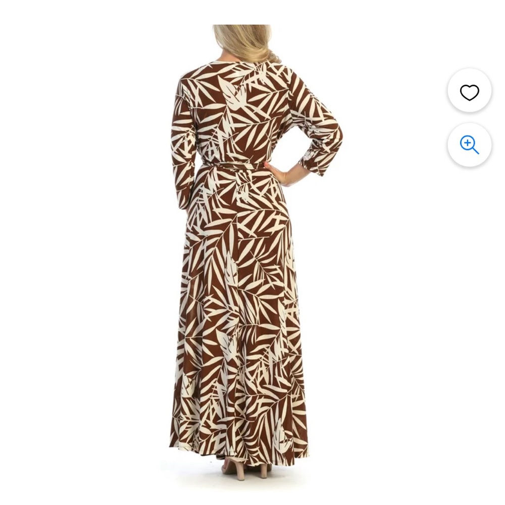 NWOT Ella Samani long sleeve maxi dress - Picture 2 of 9